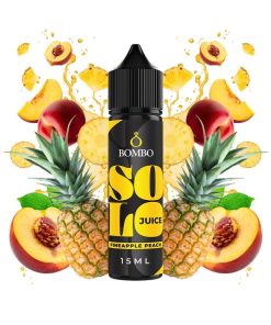 BOMBO SOLO JUICE PINEAPPLE PEACH 60ML
