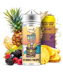 OMERTA WAVES ENERGY MIX BERRIES PINEAPPLE 120ML