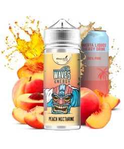 OMERTA WAVES ENERGY PEACH NECTARINE 120ML