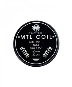 YACHTVAPE MTL COIL NI80 28GA 1.30Ohm 20PCS
