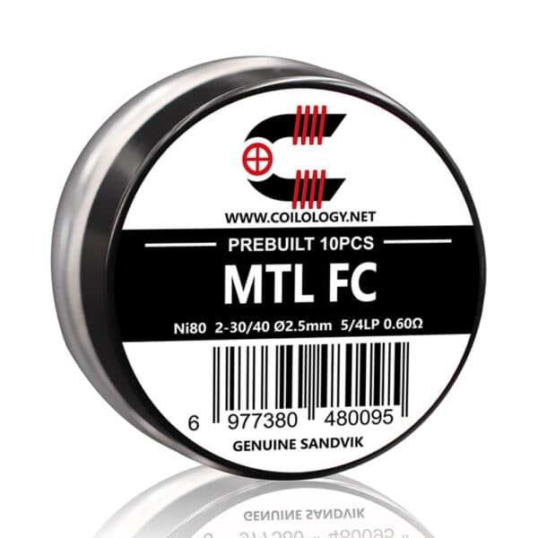 Coilology Prebuilt Sandvik MTL Fused Clapton Coils Ni80 0.60ohm 600x600 1