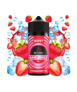 BOMBO BAR JUICE HYPER BOOST STRAWBERRY ICE 120ML - St