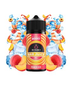 BOMBO BAR JUICE HYPER BOOST PEACH ICE 120ML
