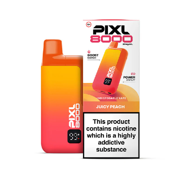 PIXL8000 KIT JUICY PEACH 20MG