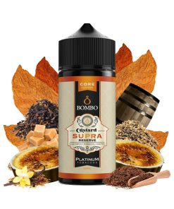 BOMBO PLATINUM TOBACCOS CUSTARD SUPRA RESERVE CORE EDITION 120ML
