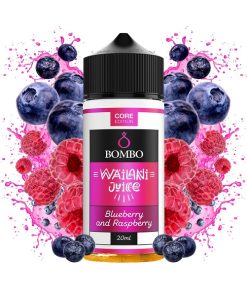BOMBO WAILANI JUICE BLUEBERRY AND RASPBERRY CORE EDITION 120ML