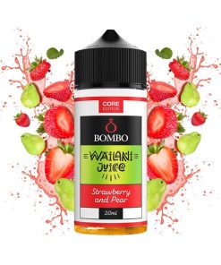 BOMBO WAILANI JUICE STRAWBERRY AND PEAR CORE EDITION 120ML