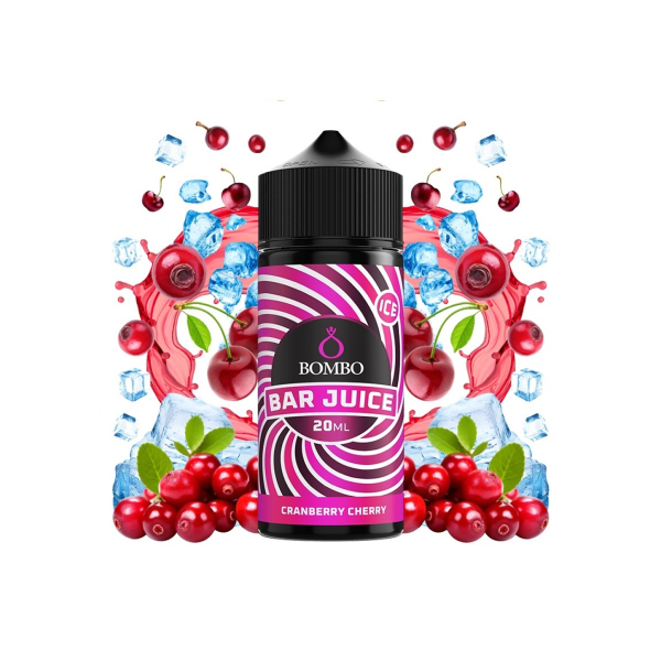 BOMBO BAR JUICE CRANBERRY CHERRY 120ML