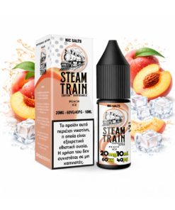 STEAMTRAIN DISPOSABLE EDITION PEACH ICE NIC SALT 20MG 10ML