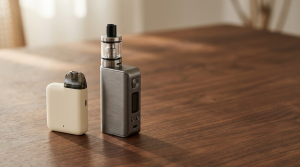 Pod system και mod δίπλα δίπλα